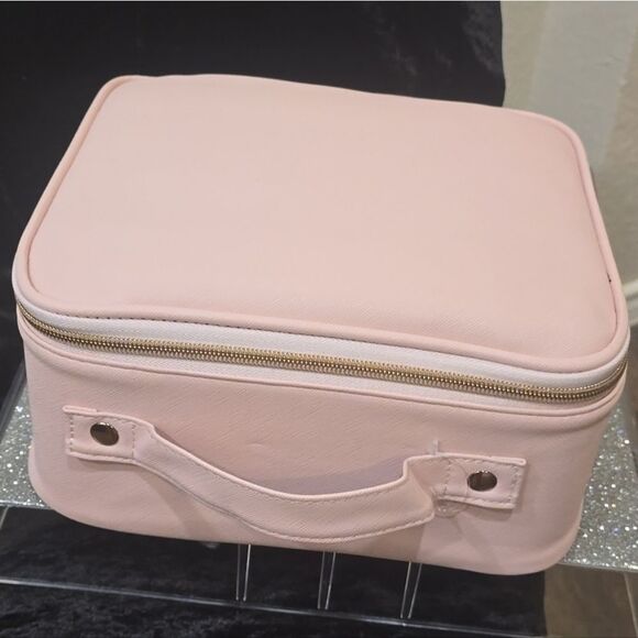 Prive Cosmetic Organizer w/LED Mirror- Pink - Picture 10 of 13